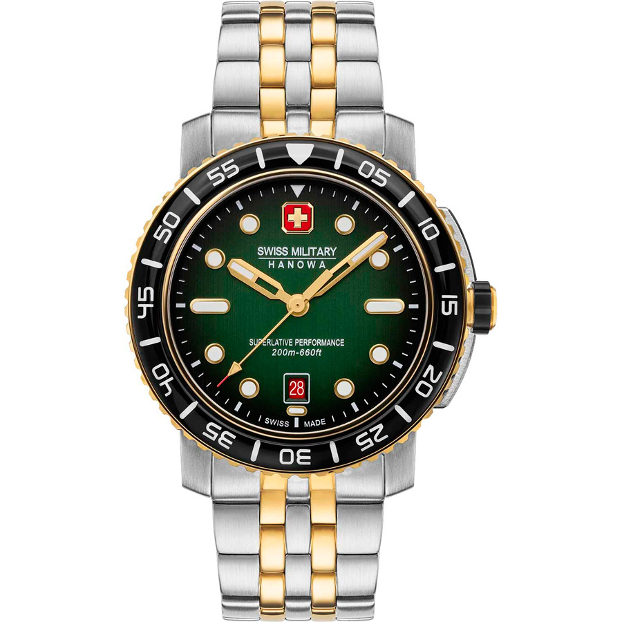 Часы Swiss Military Hanowa Black Marlin SMWGH0001761
